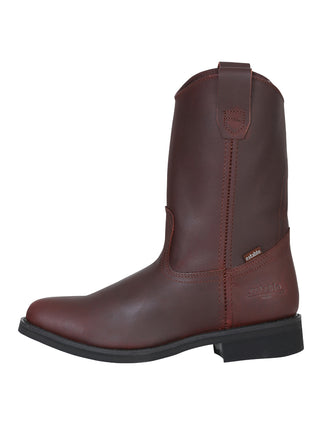 Establo Men's Work Boot - Leather  Grasso - Shedron