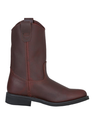 Establo Men's Work Boot - Leather  Grasso - Shedron