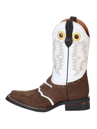 El General Rodeo Boot - Crazy Nobuck  Dark Brown