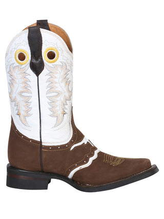 El General Rodeo Boot - Crazy Nobuck  Dark Brown