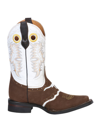 El General Rodeo Boot - Crazy Nobuck  Dark Brown