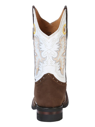 El General Rodeo Boot - Crazy Nobuck  Dark Brown