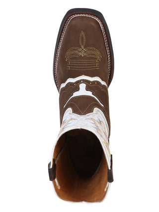 El General Rodeo Boot - Crazy Nobuck  Dark Brown