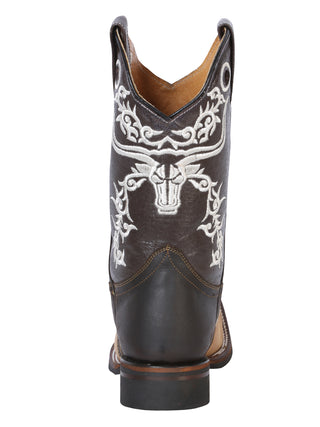 El General Rodeo Boot - Crazy  Honey/ Dark Brown