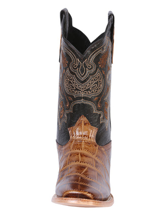 El General Rodeo Boot - Printed Caiman Light Brown
