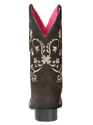 Cowboy Boot  - El Geneal Rodeo - Woman  - Nobuck Brown