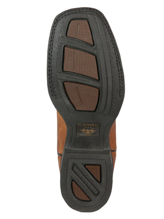 El General Rodeo Boot - Crazy Kansas - Honey