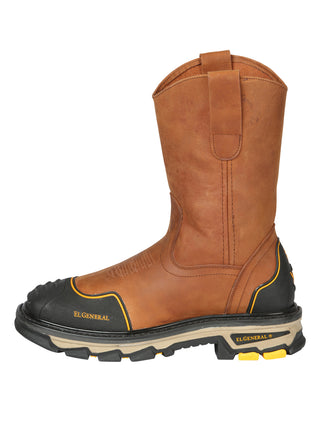 El General Men’s Work Boot - Crazy Leather - Kansas