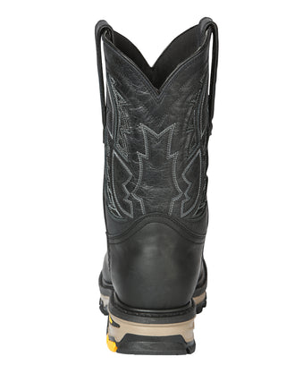El General  Rodeo Work Boot - Crazy Black
