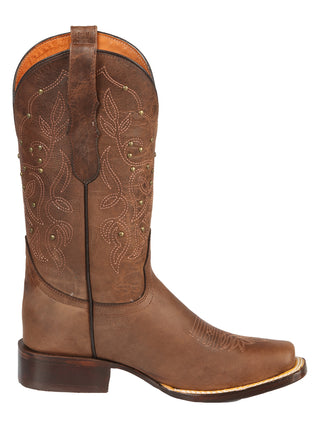 El General Women’s Rodeo Boot  - Alazan Brown