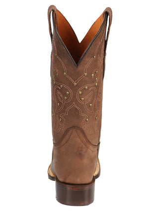 El General Women’s Rodeo Boot  - Alazan Brown
