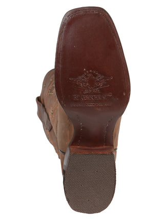 El General Women’s Rodeo Boot  - Alazan Brown