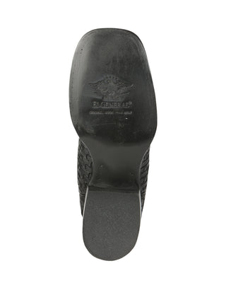 El General Women’s Rodeo Boots Petatillo - Black
