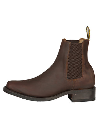 El General Men’s Ankle Boot-Piel Res Mc Dog Miel