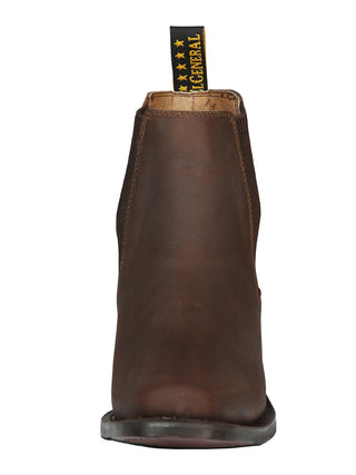 El General Men’s Ankle Boot-Piel Res Mc Dog Miel