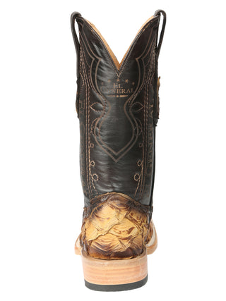 El General Men's Exotic Monster Fish Rodeo Cowboy Boots - Orix