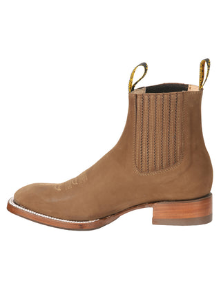 El General Men’s Ankle Boots - Nobuck Brown