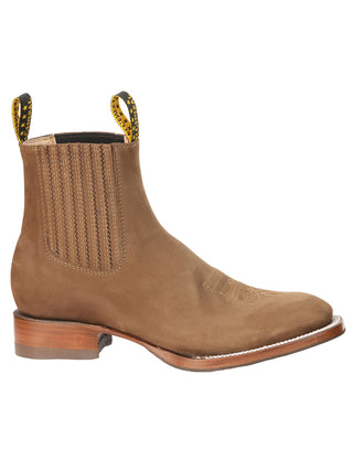 El General Men’s Ankle Boots - Nobuck Brown