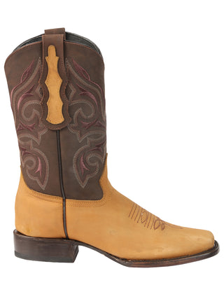 El General Men’s Rodeo Boots - Papaya