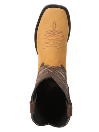 El General Men’s Rodeo Boots - Papaya