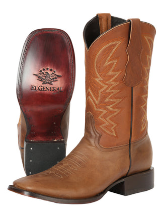 El General Men’s Rodeo Boots - Brown