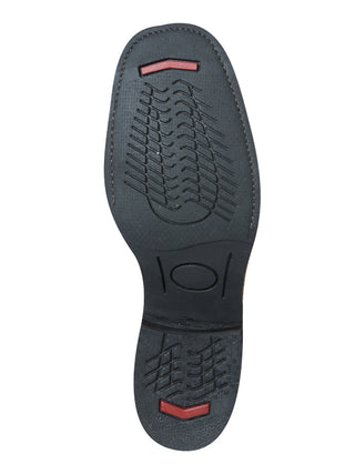 El General Rodeo Boot - Nobuck Honey with Embroidery