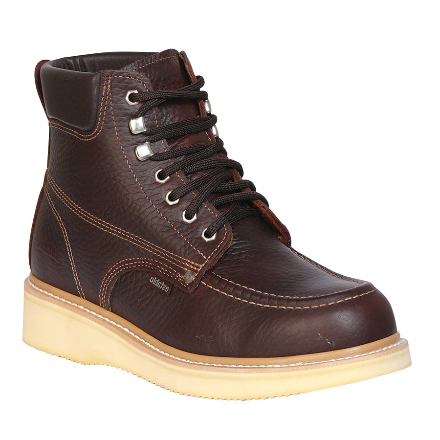 Establo Men's Work Boot - Leather  Grasso - Brown 315 main image 0