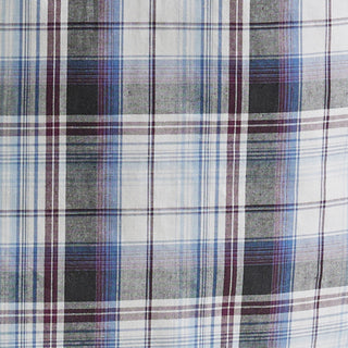 Wrangler Men's Retro Long Sleeve Sawtooth Snap Pocket Western Shirt- Blue Plaid