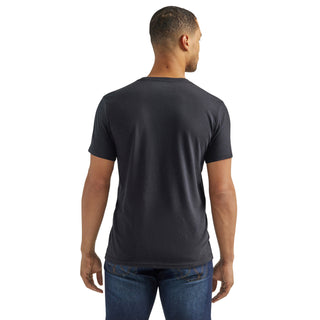Wrangler Mexico Flag Logo T-Shirt- Jet Black
