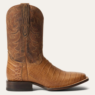 Stetson Aces Alligator Square Toe Cowboy Boot