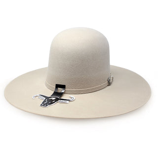 Cuernos Chuecos 6X Open Crown - Silver Belly