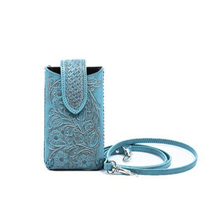 Pau Phone Crossbody - Turquoise