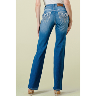 Westfield Eagle Women's Embroidered Bootcut Jeans