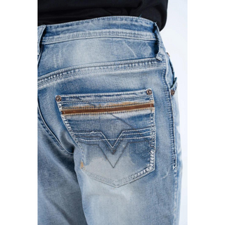 Platini Holt Men's Light Blue Boot Cut Jeans