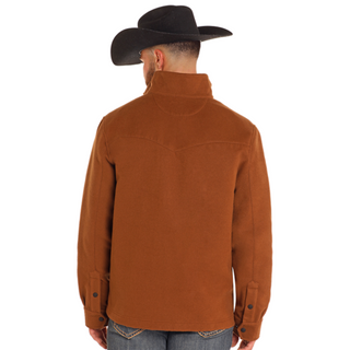 Rock & Roll Denim Men's Solid Twill Jacket - Camel