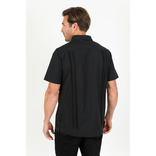 Men's Modern Black GUAYABERA Shirt