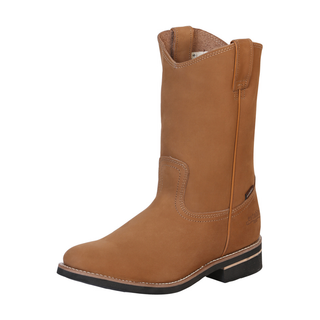 Establo Men's Work Boot - Leather Nobuck - Cinnamon