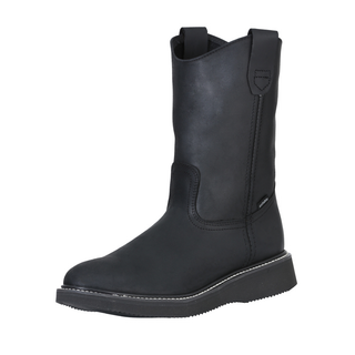 Establo Men’s Work Boot Grasso Leather - Black