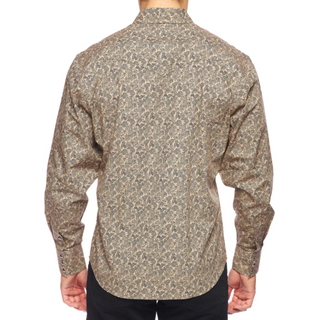 Rodeo Men's Western Print Long Sleeve