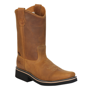 Establo Men’s Work Boot - Crazy Leather in Mango