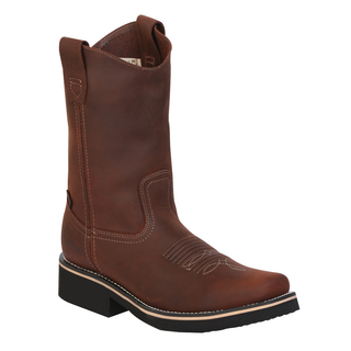 Establo Men’s Work Boot - Crazy Leather in Brown
