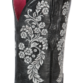 Cowboy Boot Rodeo El General - Printed Black