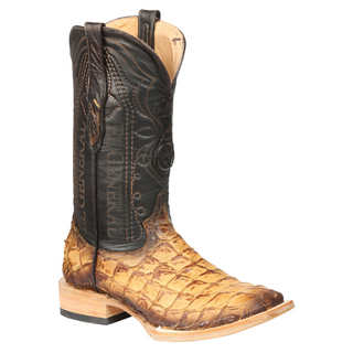 El General Men's Exotic Monster Fish Rodeo Cowboy Boots - Orix