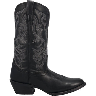 Laredo Women's Maddie Wide Calf Western Boot Oval Toe - Black