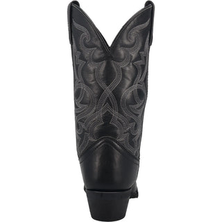 Laredo Women's Maddie Wide Calf Western Boot Oval Toe - Black