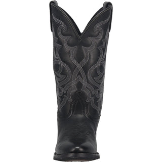 Laredo Women's Maddie Wide Calf Western Boot Oval Toe - Black