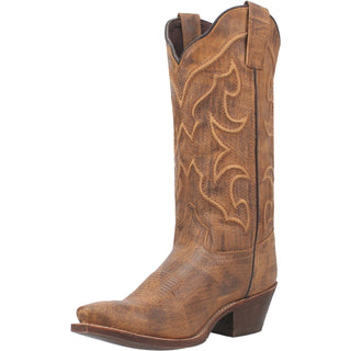 Laredo Women's Reva Snip Toe Western Boot - Honey
