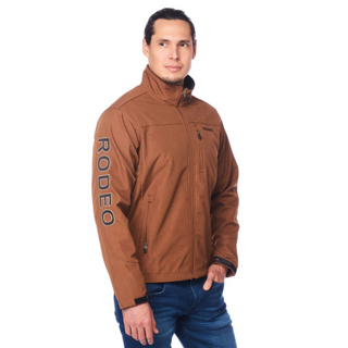 Rodeo Softshell Jacket Cognac/ Black