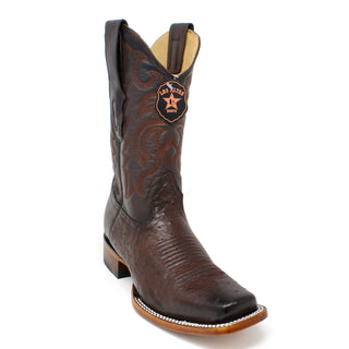 Los Altos Smooth Ostrich Rodeo Toe Cowboy Boot