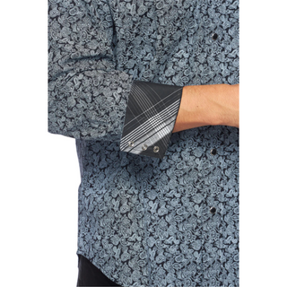 Rodeo Men's Western Print Long Sleeve